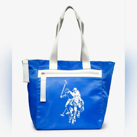 US POLO ASSN- Nylon Logo Tote Bag - Picture 2 of 3